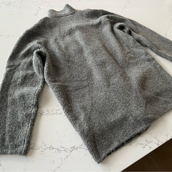 J. Crew Cocoon Sweater Blazer Jacket Grey Cardigan Cozy - Picture 12 of 16